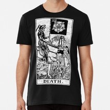 Death Tarot Card Major Arcana Fortune Telling Occult S-5XL Made in USA T-Shirt - £17.58 GBP