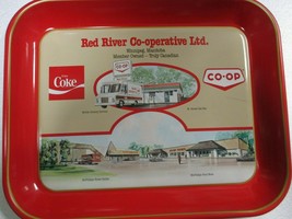 Coca-Cola Tray 1982 Red River Co-op Ltd Winnipeg Manitoba Annes McPhillips - £14.49 GBP