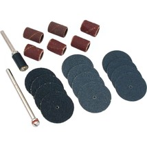Sanding Bands Discs Mandrels 3/8&quot; x 1/2&quot; Jewelry Repair Tools 18Pcs - £6.78 GBP
