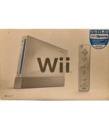 Nintendo Wii White Console RVL-001 Complete W/ Box, Microphone &amp; 7 Games - $194.99