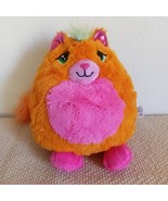 MISFITTENS Cat Orange Pink Soft Stuffed Plush Tabby 10&quot; Fluffy Tale Spar... - €21,19 EUR
