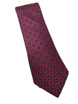 Pre Owned Stenströms Men’s Tie Necktie 100% Silk Violet Purple - £15.53 GBP