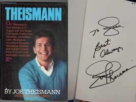 Joe Theismann Signed Hardcover Book Notre Dame Washington - £23.26 GBP