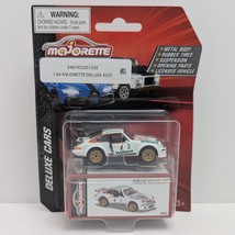 Majorette Porsche 934 Vaillant #9 Premium Deluxe 1:64 Diecast White Car - $148.56 MXN