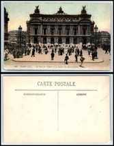 FRANCE Postcard - Paris, La Place de l&#39;Opera et Station du Metropolitan B32 - £2.40 GBP