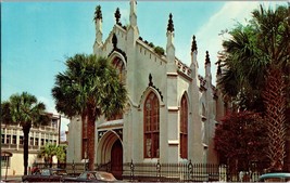 The Huguenot Church, Charleston, South Carolina Vintage  Postcard (C10) - £3.82 GBP