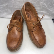Tommy Bahama Tan/Seina Captain Leather Boat Shoe, Style# TB-216, Men Size 11.5m - £59.26 GBP