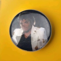 Michael Jackson Pin Button Pinback Small Vintage  - £7.43 GBP