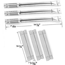 Nexgrill 720-0825 BBQ Gas Grill, Stainless Burners, Stainless Heat Plates Kit - £63.41 GBP