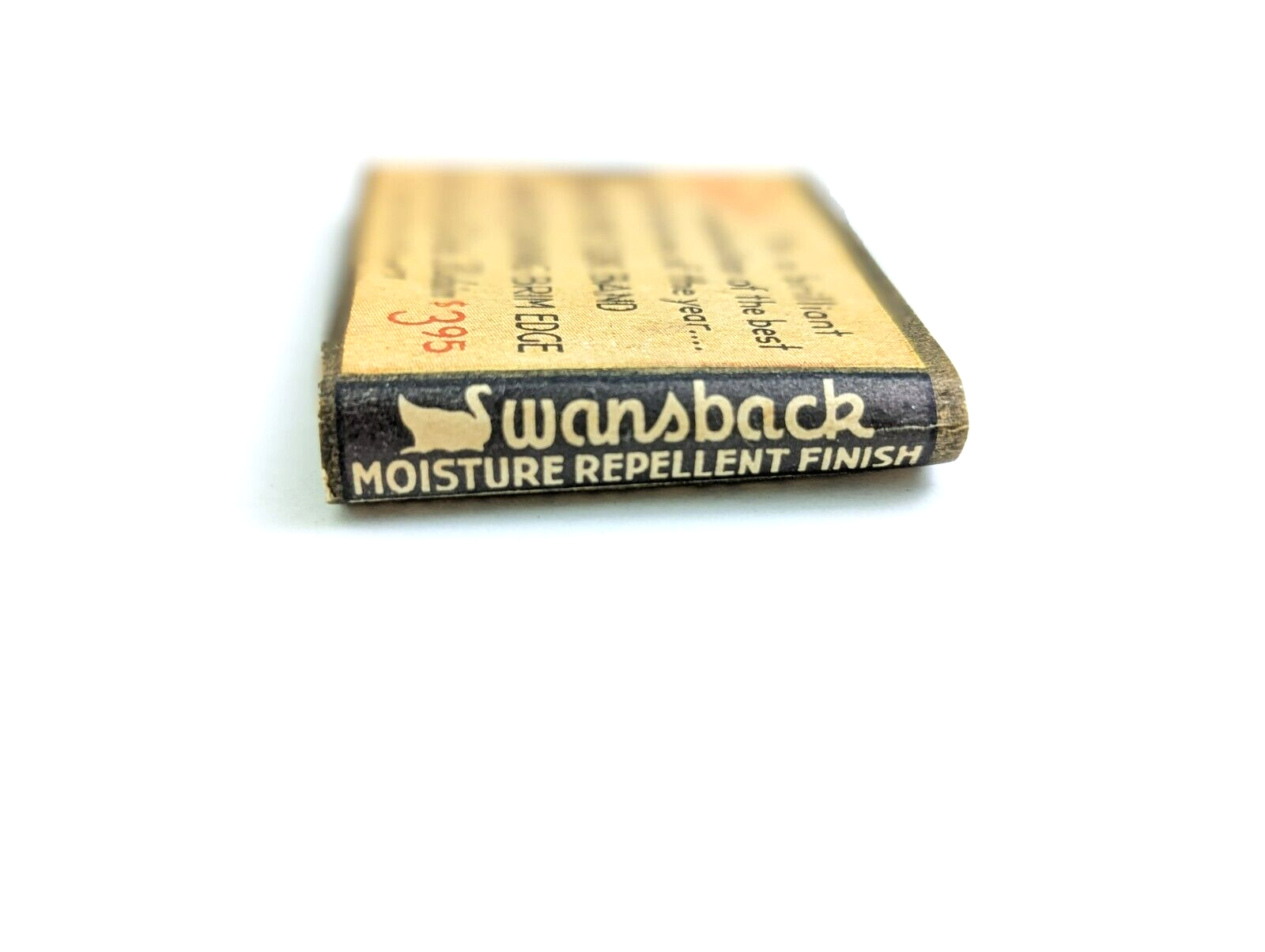 Vintage Matchbook PORTIS Hats THE ROBIN Mens Fashion 1940s Top Hat