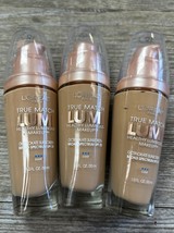 3PK- L&#39;OREAL TRUE MATCH LUMI HEALTHY LUMINOUS MAKEUP C4 SHELL BEIGE  1oz - $14.73