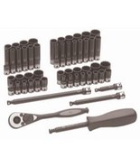 Grey Pneumatic 1/4&quot; Dr. 53pc Fract. &amp; Metric Duo-Socket Set - 12 - $6,851.60 MXN