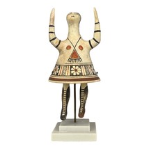 Clay Doll Figurine Idol Ancient Toy Greek Terracotta Sculpture Décor Museum Copy - £81.23 GBP