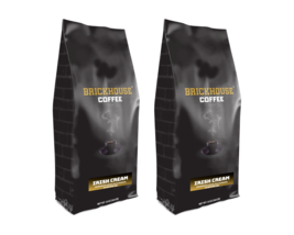 Brickhouse Coffee, Ground Coffee, 2 bags (12oz each), Irish Cream - £14.10 GBP