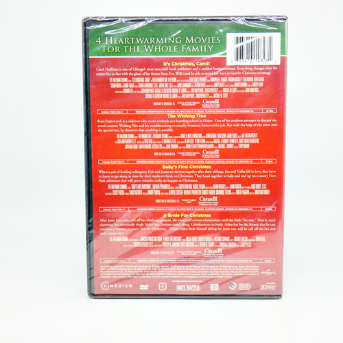 HALLMARK CHANNEL HOLIDAY COLLECTION 4 PACK V5 DVD Carol Wishing Tree Baby Bride Item image 2