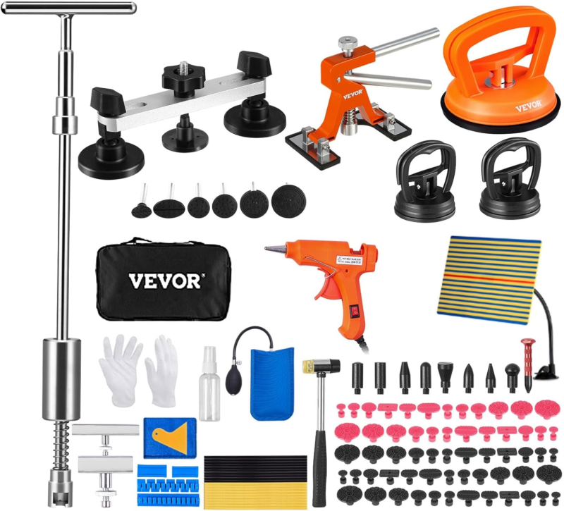  Dent Repair Kit with Golden Lifter, Bridge Puller, Slide Hammer T-Bar D... - $105.60