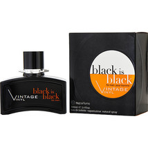 Black Is Black Vintage Vinyl By Nuparfums Edt Spray 3.4 Oz - £12.96 GBP