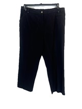Women&#39;s Black Larry Levine Stretch Dress Pants. 20W. 63% Polyester/ 33% ... - $17.82
