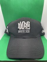 Xicágo Chicago White Sox Adjustable SnapBack Hat Black Coca Cola MLB - $4.36