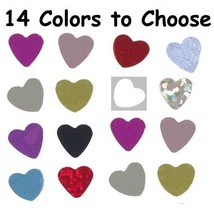 Confetti Heart 1/4&quot; - 14 Colors to Choose 14 gms tabletop confetti bag FREE SHIP - £3.15 GBP+