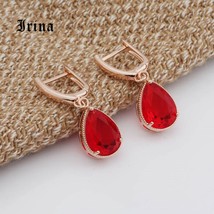 Irina New Long Earring For Women Fashion Party Jewelry 585 Rose Gold 7 Color Wat - £6.79 GBP