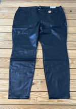 lane bryant NWT $79.95 women’s skinny mid Rise jeans size 22 Black Q10 - £28.05 GBP