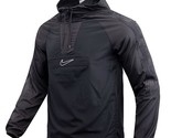Nike Academy+ Water-Repellent Men&#39;s Soccer Anorak Jacket Top AsiaFit HJ3... - €86,28 EUR