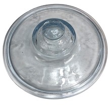 Fire King Sapphire Blue Philbe Casserole Lid  Inner rim 6.5 inch 1941-1956 Vtg - £9.96 GBP