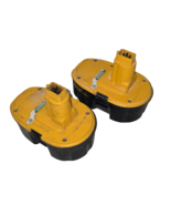 Lot Of 2 Dewalt 18V 18 XRP Power Tool Battery Pack DC9096 Type 1 - $564.52 MXN