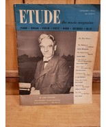 Etude: The Music Magazine, January 1954 Dr. Albert Schweitzer The Man & ... - $358.21 MXN Etude: The Music Magazine, January 1954 Dr. Albert Schweitzer The Man & ... - $358.21 MXN
