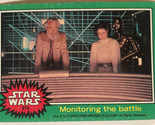 Vintage Star Wars Trading Card Green 1977 #213 Monitoring The Battle - £1.97 GBP