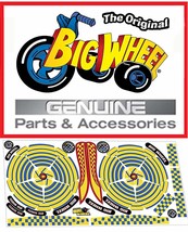 Set of Striped Decals for The Classic Original Big Wheel, Original Repla... - £13.50 GBP