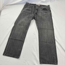 Levi Strauss &amp; Co Men&#39;s 505 Jeans Gray Wash Five-Pocket W38 L30 - £14.01 GBP