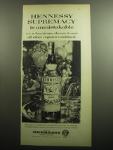 1958 Hennessy Cognac Ad - Hennessy Supremacy is unmistakable - $18.49
