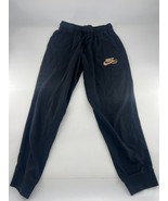 Nike Sweatpants Womens Medium Black Joggers Y2k Sportswear Activewear - $25.04 CAD