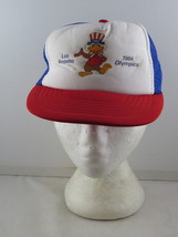 Vintage Trucker Hat - Los Angeles 1984 Sam the Eagle Iron On - Youth Snapback - £38.53 GBP