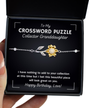 Bracelet Birthday Present For Crossword Puzzle Collector Granddaughter -  - £39.78 GBP