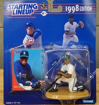 1998 Starting Lineup Kenner Toy Baseball Player Seattle Mariners Ken Gri... - $184.34 MXN