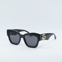 GUCCI GG1422S 001 Black/Grey 55-19-145 Sunglasses New Authentic - $274.39
