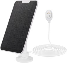 Solar Panel Charger for Arlo Pro 4 Ultra 2 Pro 3 Ultra Pro 5S Pro 3 Floo... - £38.51 GBP