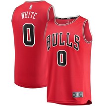 Coby Weiß Chicago Bulls Rot Fanatics Basketball Trikot - £84.29 GBP