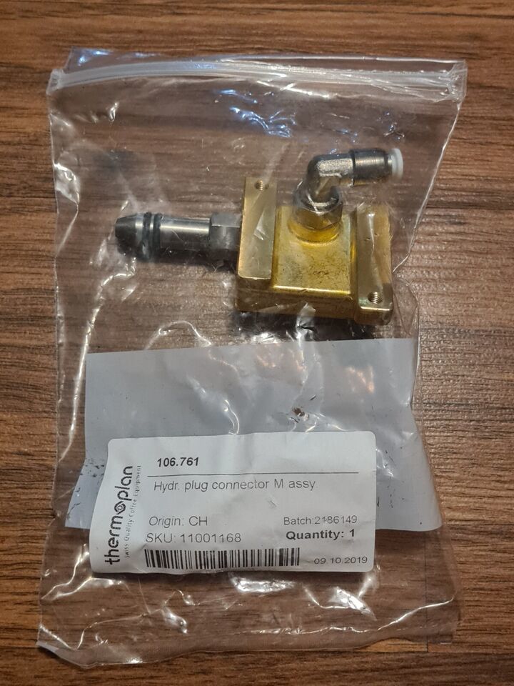 Thermoplan Mastrena 106.761 Hydraulic Plug Connector Mech, assy - $73.49