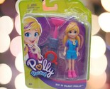 Polly Pocket Doll Zip n&#39; Blast Polly Size Doll 3 1/2&quot;  By Mattel - £8.52 GBP