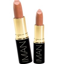 Iman luxury moisturizing lipstick nude 013oz pack of 2 316939 thumb200
