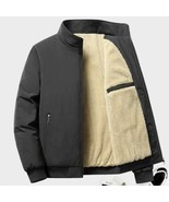 Plus Size Fleece Padded Jacket Men - £34.78 GBP+