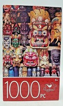 CardinalColorful WoodenMasks 1000 Piece Puzzle/Box Jigsaw Puzzles SEALED... - £10.90 GBP