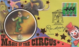 Ron Moody Manchester Magic Of The Circus Hand Signed Benham FDC - £10.44 GBP