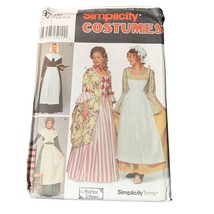 Simplicity Costumes 9746 Sewing Pattern By Andrea Schewe For Colonial Outfits Si - $11.57