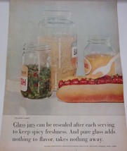 Glass Container Manufacturers Glass Jar Magazine Print Ad 1959 - $4.99