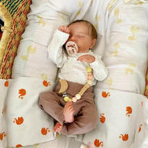 12&#39;&#39; Real Lifelike Sleeping Newborn Cute Baby Doll Girl So Realistic collector  - £55.46 GBP